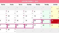 Bộ Nội vụ thống nhất phương án nghỉ Tết Nguyên đán 7 ngày