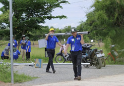400 triệu đồng xây dựng công trình thanh niên "Thắp sáng đường quê" ở huyện vùng biên