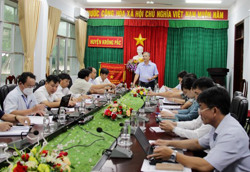 Giám sát việc thực hiện chính sách, pháp luật về quy hoạch, kế hoạch sử dụng đất tại huyện Krông Pắc