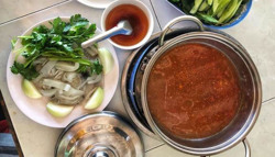 Mực nhúng giấm gây thương nhớ