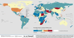 COVID-19: Khu vực có Việt Nam chiếm 58% số ca mắc toàn cầu