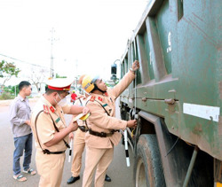 Huyện Krông Ana: Nỗ lực bảo đảm an toàn giao thông từ đầu năm