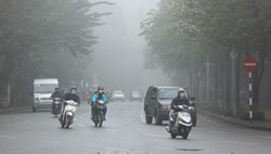 Bắc Bộ sáng sớm có sương mù, nhiệt độ thấp nhất 10 độ