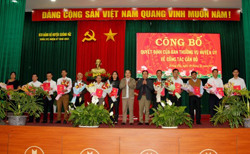 Huyện ủy Krông Pắc: Luân chuyển, điều động 13 cán bộ