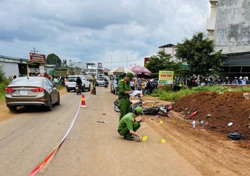 Huyện Krông Năng: Tai nạn giao thông nghiêm trọng, một người đàn ông tử vong tại chỗ 