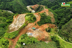 Cần sớm đánh giá sạt lở gần đường Đạo Nghĩa - Quảng Khê