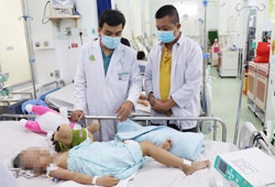 21 trường hợp tử vong do bệnh tay chân miệng