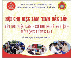 Hàng nghìn vị trí việc làm cần tuyển dụng, tuyển sinh tại Hội chợ việc làm tỉnh Đắk Lắk năm 2023