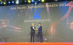 Đắk Lắk có một doanh nghiệp nhận giải “Doanh nghiệp xuất sắc Châu Á”