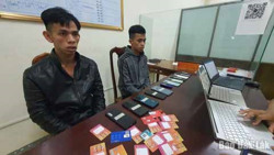 Bắt giữ hai đối tượng lừa đảo chiếm đoạt tài sản qua vay tiền online