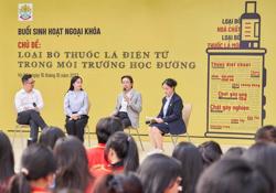 Ngăn ngừa thuốc lá điện tử xâm nhập học đường