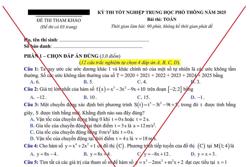 Bộ GDĐT bác bỏ đề thi tham khảo tốt nghiệp THPT năm 2025 đang lan truyền mạng xã hội