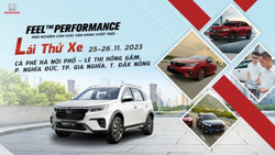 LÁI THỬ CÁC DÒNG XE HONDA Ô TÔ VÀ BẢO DƯỠNG LƯU ĐỘNG TẠI GIA NGHĨA