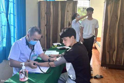 Huyện Cư Kuin: Gần 1.200 công dân tham gia khám tuyển nghĩa vụ quân sự