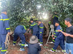 Huyện Ea H’leo: Cứu nạn thành công một phụ nữ bị rơi xuống giếng sâu