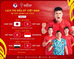 Tuyển Việt Nam sẽ so tài Nhật Bản giữa tháng 1-2024