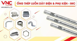 Ống thép luồn dây điện IMC - Giải pháp an toàn và hiệu quả cho hệ thống điện