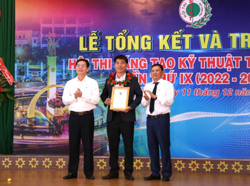 Giải pháp “Chế tạo máy sơ chế sachi” đạt giải Nhất Hội thi sáng tạo kỹ thuật tỉnh lần thứ IX