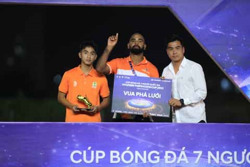 Vòng chung kết Cúp bóng đá 7 người quốc gia 2023: Câu lạc bộ bóng đá Xổ số kiến thiết Đắk Lắk xếp thứ 6 chung cuộc