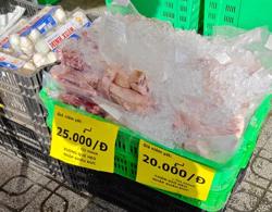 Sức ép lớn từ thịt heo nhập khẩu