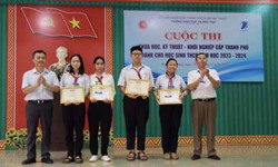 Thành phố Buôn Ma Thuột: 29 dự án đoạt giải Cuộc thi Khoa học kỹ thuật – Khởi nghiệp dành cho học sinh THCS năm học 2023 - 2024