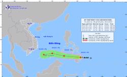 Bão Jelawat suy yếu thành áp thấp nhiệt đới