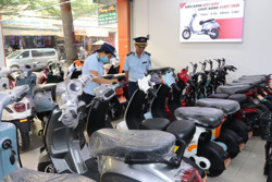 Đắk Lắk: Tạm giữ 68 xe đạp điện hiệu HAMACHI vi phạm