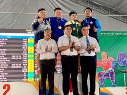 Giải vô địch cử tạ quốc gia năm 2023: Đắk Lắk đoạt 6 huy chương các loại