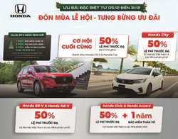 Đón mùa lễ hội – Tưng bừng ưu đãi
