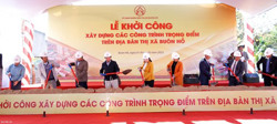 Thị xã Buôn Hồ: Khởi công xây dựng các công trình trọng điểm
