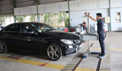 Nghiêm cấm sử dụng phần mềm can thiệp sửa đổi dữ liệu kết quả kiểm tra của thiết bị kiểm định xe cơ giới