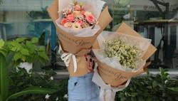 Thị trường hoa tươi hay hoa sáp đang ăn nên làm ra trong dịp Valentine?