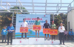 Giải Việt dã huyện Krông Bông năm 2023