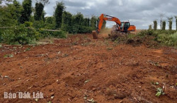 Huyện Cư Kuin: Cưỡng chế thu hồi đất và giải phóng mặt bằng thực hiện Dự án đường Hồ Chí Minh đoạn tránh phía Đông TP. Buôn Ma Thuột