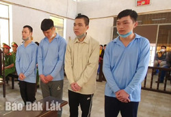 Hai nhóm thanh niên hỗn chiến, 4 người lĩnh án tù