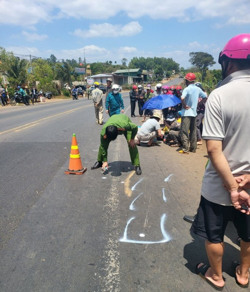 Tài xế xe tải tông chết học sinh rồi rời khỏi hiện trường