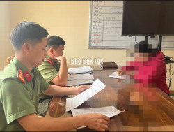 Công an huyện Ea H’leo xử phạt đối tượng xúc phạm lực lượng chức năng