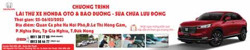 LÁI THỬ CÁC DÒNG XE HONDA Ô TÔ VÀ BẢO DƯỠNG LƯU ĐỘNG TẠI GIA NGHĨA