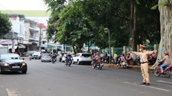Chủ động giải pháp bảo đảm an toàn,chống ùn tắc giao thông dịp Lễ hội Cà phê