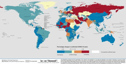 WHO "tô đỏ" một châu lục: Dự báo về làn sóng COVID-19 mới thành hiện thực?