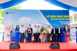 TP. Buôn Ma Thuột: Khu đô thị Ân Phú bàn giao 20 căn shophouse đầu tiên