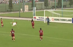 U17 nữ Việt Nam thắng 5-0 trước đội tuyển U17 nữ Palestine