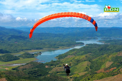 Từ ngày 7-9/4 diễn ra Giải vô địch dù lượn Quốc gia tại Khu du lịch Tà Đùng