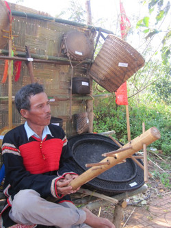 Độc đáo đàn gông của đồng bào Êđê