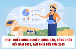 Phát triển nông nghiệp, nông dân, nông thôn đến năm 2030, tầm nhìn đến năm 2045