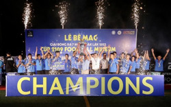 Giải bóng đá 7 người Đắk Lắk, League 1 - 2023: Xổ số kiến thiết Đắk Lắk lên ngôi vô địch