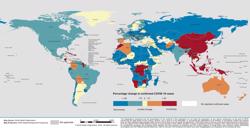 COVID-19: Màu đỏ lan đến Trung Quốc, Đông Nam Á tăng mạnh