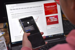 Lừa đảo qua mạng vẫn nhức nhối