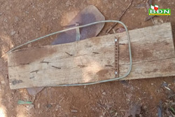 Lâm tặc rải đinh bẫy lực lượng bảo vệ rừng