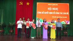 Huyện ủy Krông Búk công bố các quyết định về công tác cán bộ